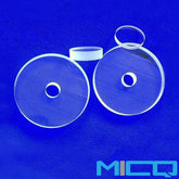 Controlling Processing Accuracy in Production of Perforated Quartz Plates