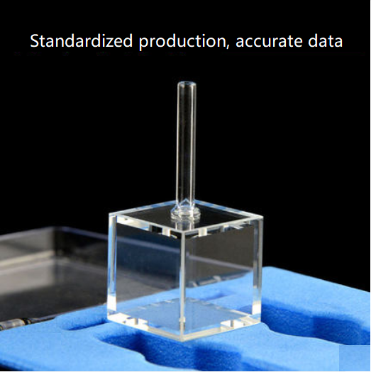 20mm Anti-corrosion High UV Light Transmittance Silica Fused Quartz Fluorescent Atom Gas Chamber/Quartz Cuvette/Quartz Tank/Four Polished Windows 1pc - MICQstore