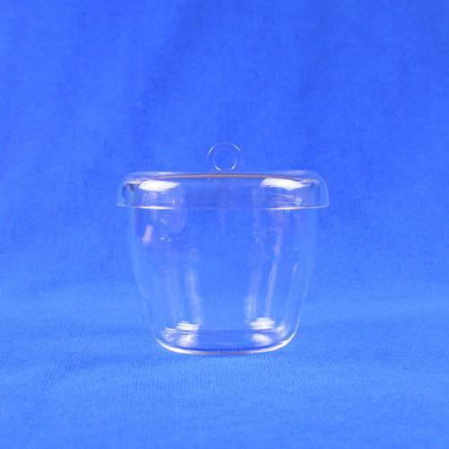 Clear Quartz Crucibles with Lids 10ml to 1000ml - MICQstore