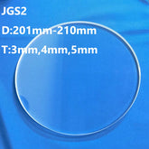 Quartz Discs / Quartz Cover Glass / Quartz Substrates D201mm-D210mm JGS2