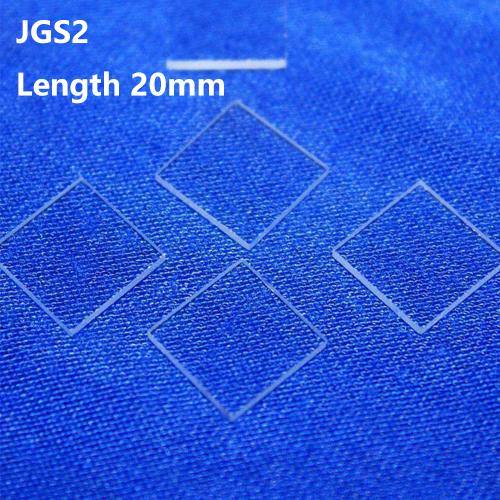 Quartz Glass Plates / Quartz Sheets / Quartz Coverslips L20mm JGS2 - MICQstore