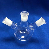 Three-Neck Fused Quartz Glass Flasks with Standard Mouth 24/29 - MICQstore