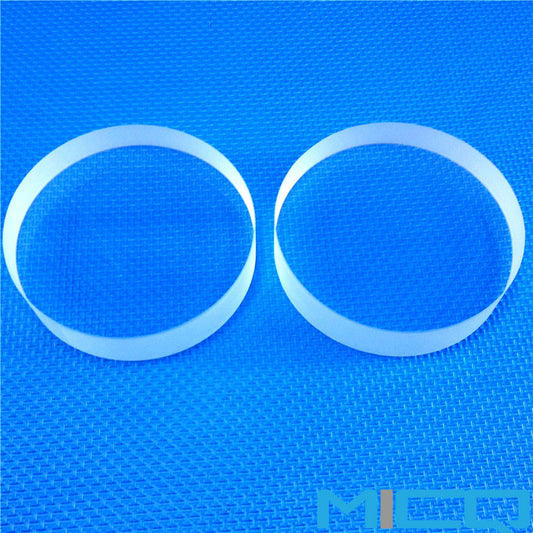 Thickness requirements of quartz plates in experiments