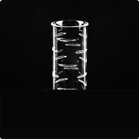 Upper and lower crucibles hydrogen and nitrogen element analyzer quartz crucible quartz glassware