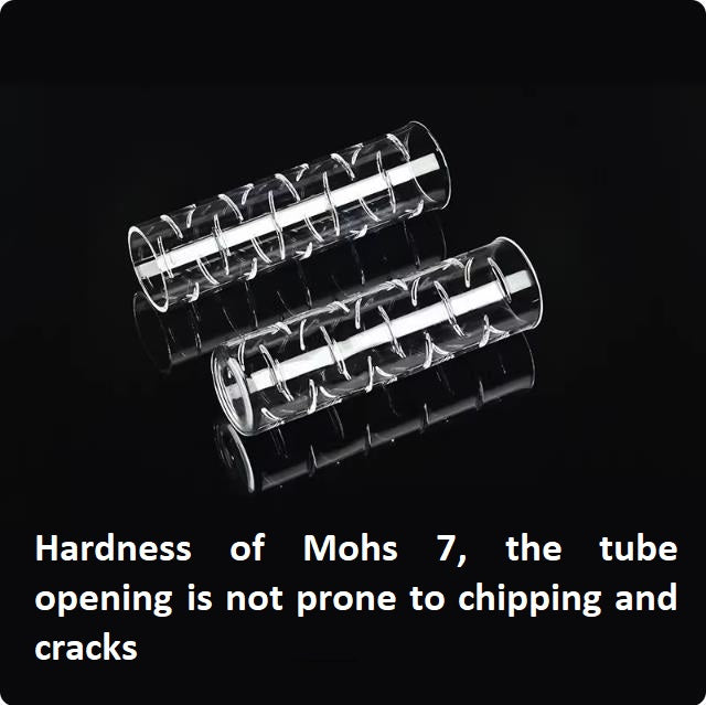 Upper and lower crucibles hydrogen and nitrogen element analyzer quartz crucible quartz glassware