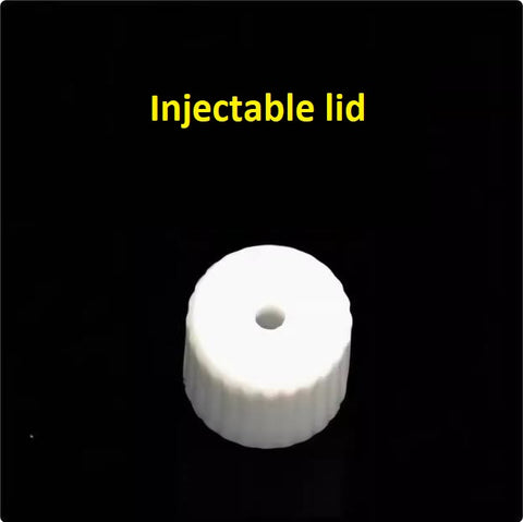 5mm quartz spiral opening fluorescence cuvette with two sides transmitting light screw thread opening German HELLMA technology injectable