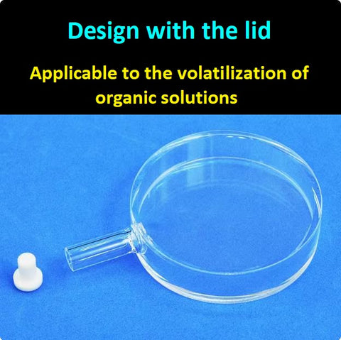 Customized 10mm Quartz Atomic Air Chamber Diameter 55mm Integrated Molding Process Ultraviolet Cuvette for Scientific Research