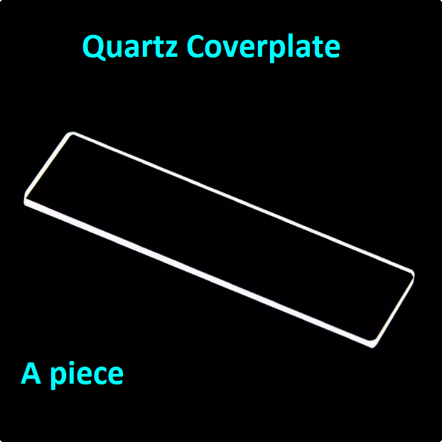 Quartz Detachable Cuvette/Microsample Cell/Detection for Solution Solid Powder Fluorescence/Optical Path Length 0.1 0.2 0.5 1 2 mm
