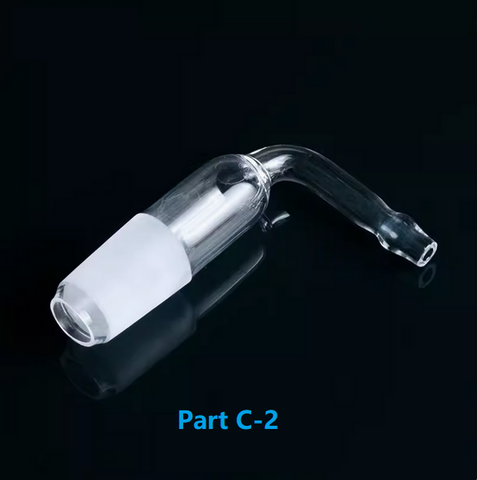 Quartz Photocatalytic Reaction Apparatus Quartz Jacketed Beaker Double-layer Beaker Photocatalytic reactor 20ml 500ml