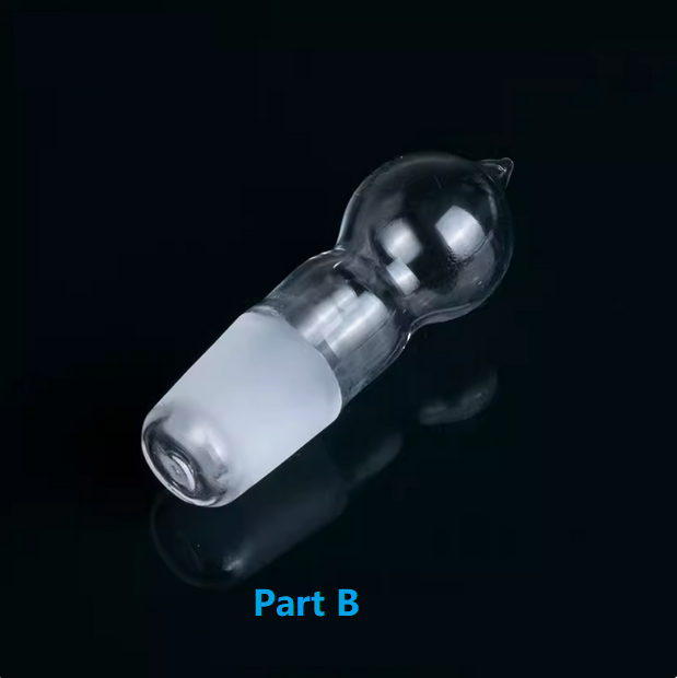 Quartz Photocatalytic Reaction Apparatus Quartz Jacketed Beaker Double-layer Beaker Photocatalytic reactor 20ml 500ml