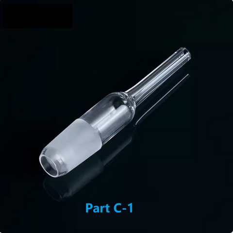 Quartz Photocatalytic Reaction Apparatus Quartz Jacketed Beaker Double-layer Beaker Photocatalytic reactor 20ml 500ml