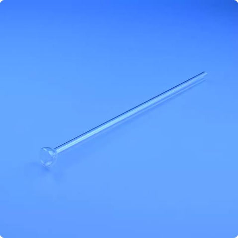 Quartz bet tube applicable to Mike 3Flex three-station full-function gas adsorption instrument filling rod funnel