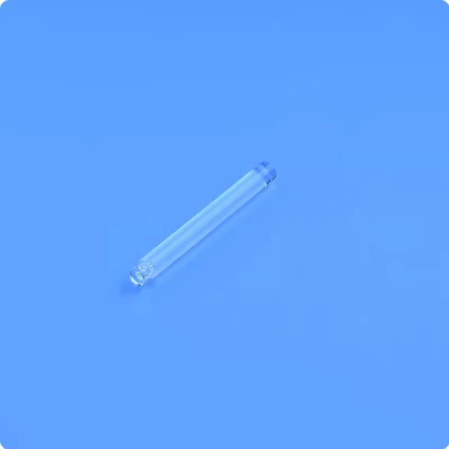 Quartz bet tube applicable to Mike 3Flex three-station full-function gas adsorption instrument filling rod funnel