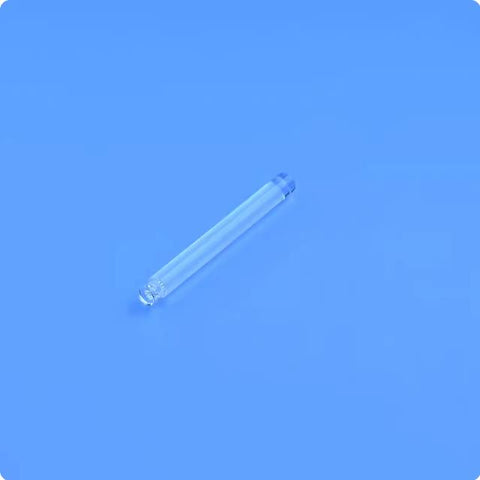 Quartz bet tube applicable to Mike 3Flex three-station full-function gas adsorption instrument filling rod funnel