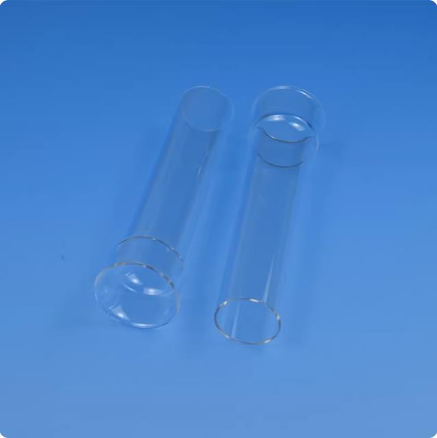 Quartz combustion tube used for high-frequency infrared carbon-sulfur analyzers quartz glass tube high temperature resistance