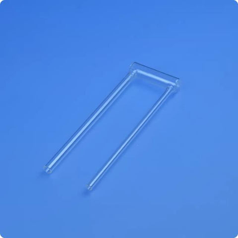 Quartz glass BET sample tube funnel filling rod adsorption tube quartz adsorption column