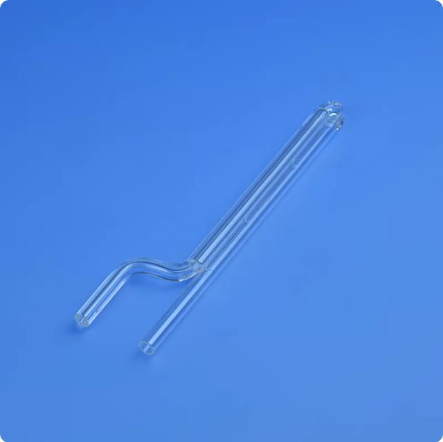 Quartz glass BET sample tube funnel filling rod adsorption tube quartz adsorption column