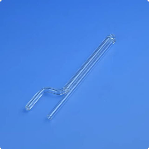 Quartz glass BET sample tube funnel filling rod adsorption tube quartz adsorption column
