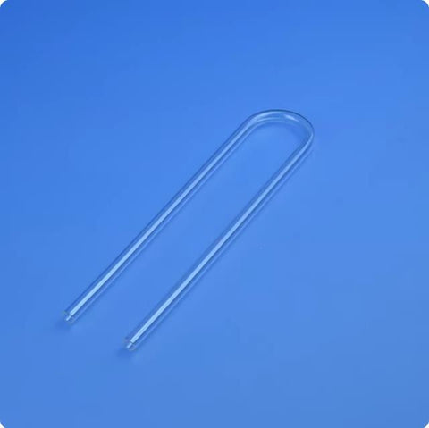 Quartz glass BET sample tube funnel filling rod adsorption tube quartz adsorption column