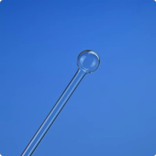 Quartz glass BET sample tube funnel filling rod adsorption tube quartz adsorption column