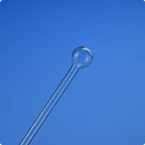 Quartz glass BET sample tube funnel filling rod adsorption tube quartz adsorption column