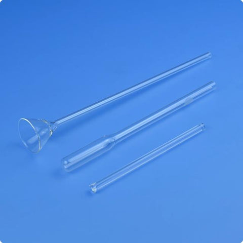 Quartz glass sample tubes compatible with microscopic Gaobo JW-BKTB series surface and pore size analysis sample tubes