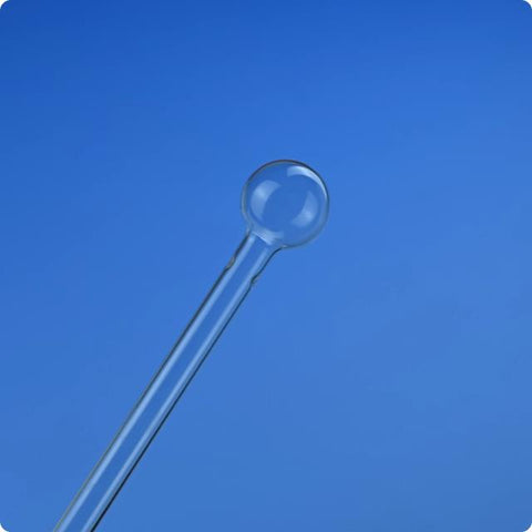 Quartz glass sample tubes compatible with microscopic Gaobo JW-BKTB series surface and pore size analysis sample tubes