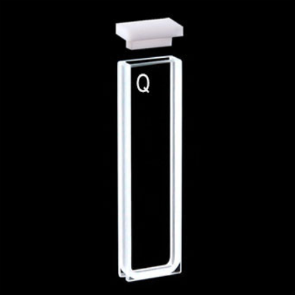 2mm Standard Quartz Cuvette with Lid/Quartz Cell/Reaction Cuvette/Spectrophotometers 2pcs