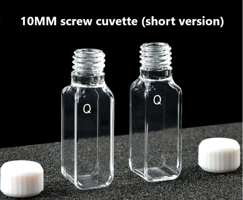 10MM Quartz Small Screw Thread Cuvette Screw Cap/Waseda Customized