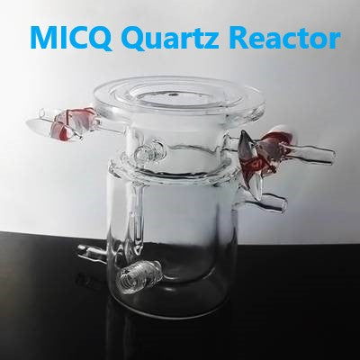 Quartz Photocatalytic Double Layer Reactor High Transmittance UV Vacuum Seal Accept Customized Factory Direct Sales