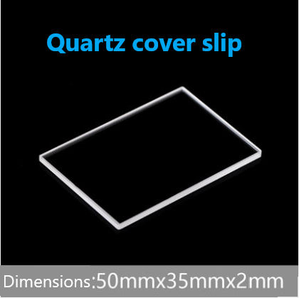 X-ray diffractometer powder sample slot xrd square/round slot high light transmittance can be customized special-shaped quartz cover