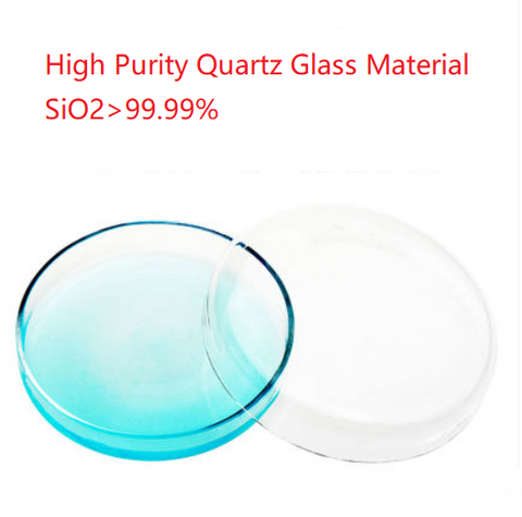 Anti-corrosion High Temperature Resistance High Purity Silica Fused Quartz Petri Dish/Quartz Tank Can Be Customized - MICQstore