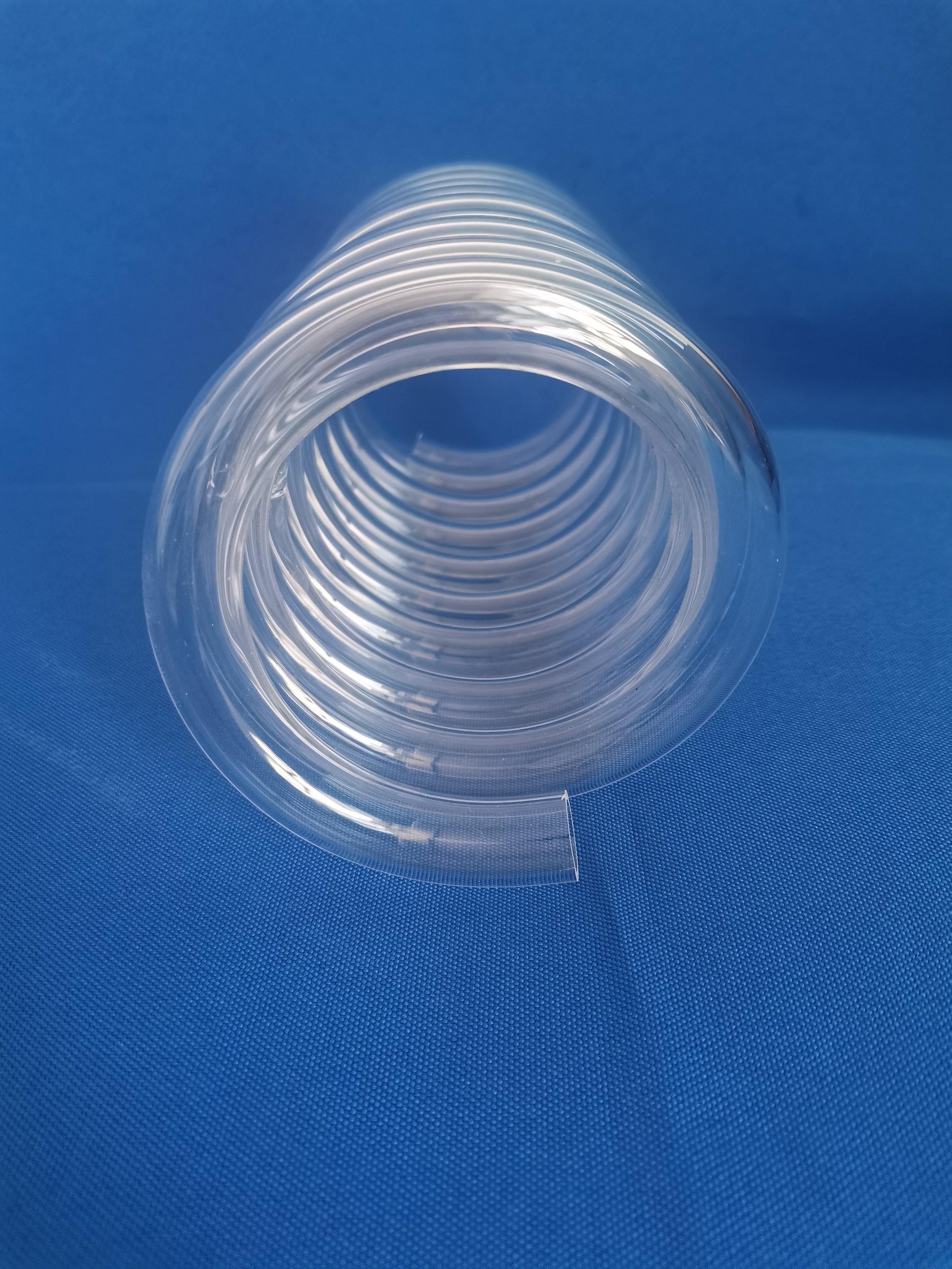 Anti-corrosion High Temperature Resistance Silica Fused Quartz Spiral Coil Tube/Pipe - MICQstore