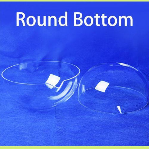 Quartz Evaporating Dishes with Flat & Round Bottom  50ml to 1000ml - MICQstore