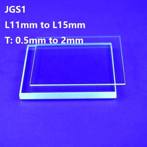 Quartz Glass Plates / Quartz Sheets / Quartz Slides L11mm to L15mm JGS1 - MICQstore