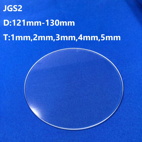 Quartz Discs / Quartz Cover Glass / Quartz Substrates D121mm-D130mm JGS2