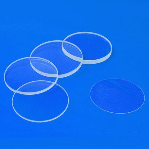 Quartz Glass Discs Plates D10mm to D18mm & L10mm to L98mm JGS3 - MICQstore