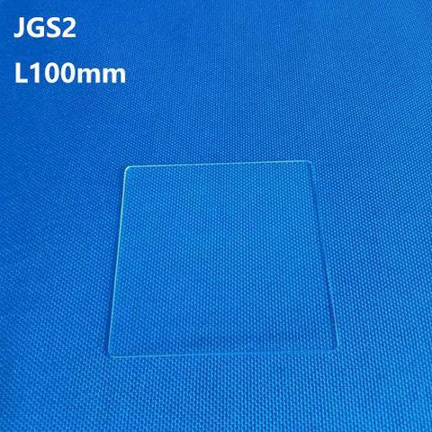 Quartz Glass Plates / Quartz Sheets / Quartz Viewing Windows L100mm JGS2 - MICQstore