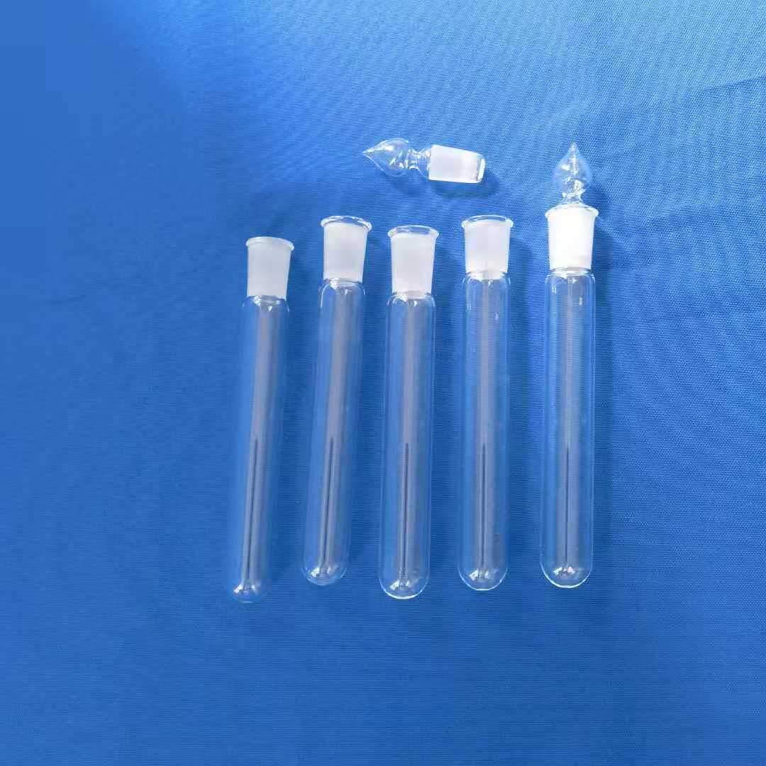 Quartz Glass Test Tube with Stopper 5ml to 50ml - MICQstore