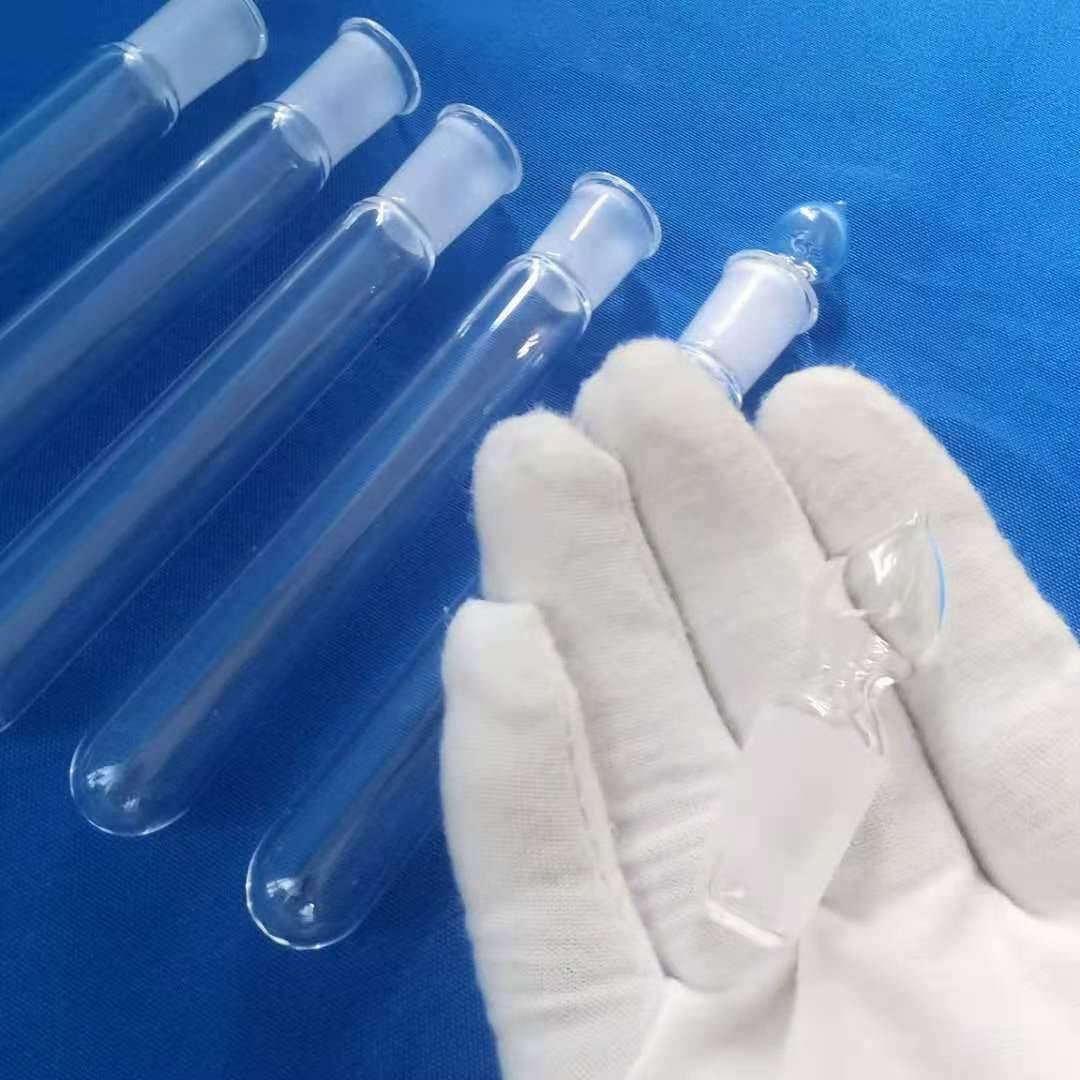 Quartz Glass Test Tube with Stopper 5ml to 50ml - MICQstore