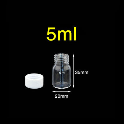 Quartz Sample Vials / Quartz Thread Bottles / Sampling Vials / Reagent Bottles with Cap 5ml to 60ml